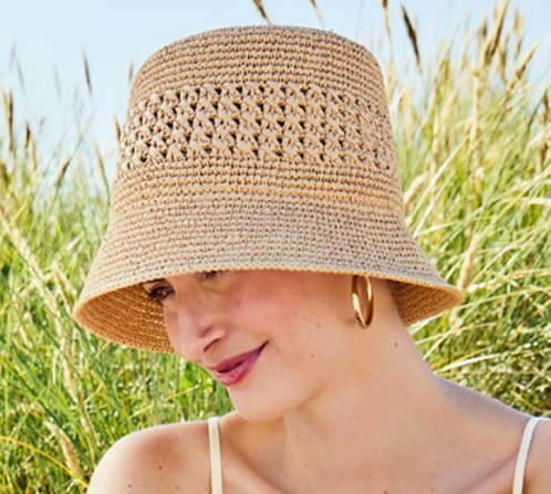 Women's HocSunna Straw Hat 1583-4050 Raffia